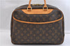 Authentic Louis Vuitton Monogram Deauville Hand Bag M47270 LV 2288F