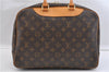 Authentic Louis Vuitton Monogram Deauville Hand Bag M47270 LV 2288F