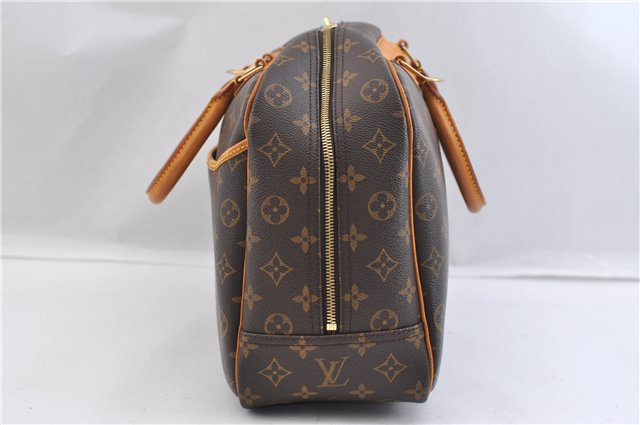 Authentic Louis Vuitton Monogram Deauville Hand Bag M47270 LV 2288F