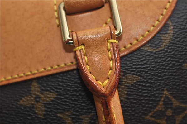 Authentic Louis Vuitton Monogram Deauville Hand Bag M47270 LV 2288F