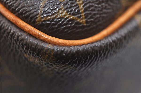 Authentic Louis Vuitton Monogram Deauville Hand Bag M47270 LV 2288F