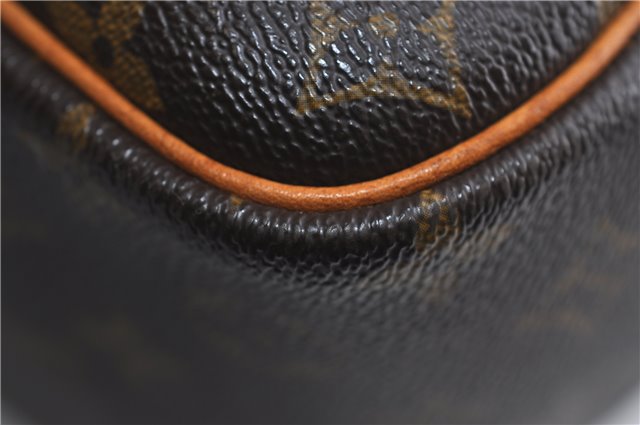 Authentic Louis Vuitton Monogram Deauville Hand Bag M47270 LV 2288F