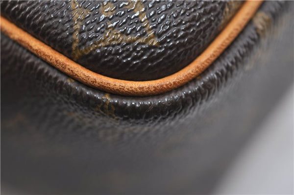 Authentic Louis Vuitton Monogram Deauville Hand Bag M47270 LV 2288F