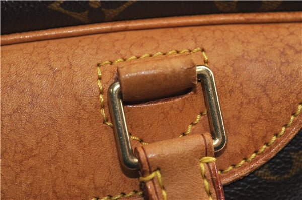 Authentic Louis Vuitton Monogram Deauville Hand Bag M47270 LV 2288F