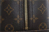 Authentic Louis Vuitton Monogram Deauville Hand Bag M47270 LV 2288F