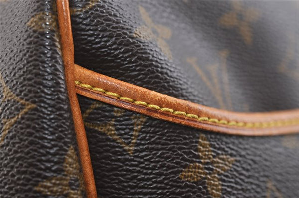 Authentic Louis Vuitton Monogram Deauville Hand Bag M47270 LV 2288F