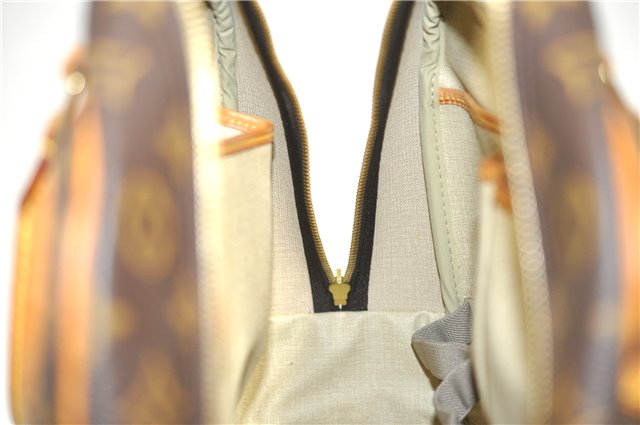 Authentic Louis Vuitton Monogram Deauville Hand Bag M47270 LV 2288F