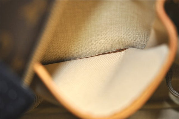 Authentic Louis Vuitton Monogram Deauville Hand Bag M47270 LV 2288F