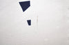 Authentic CHANEL Scarf Mademoiselle Motif CC Logo Silk White Navy 2288I