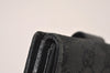 Authentic GUCCI Sherry Line Horsebit Wallet GG Canvas Leather 138029 Black 2291I