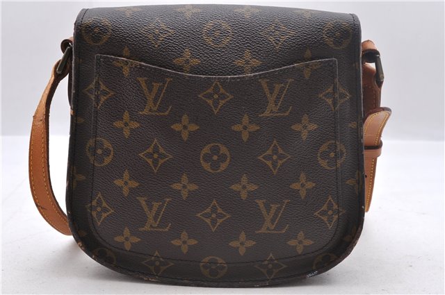 Auth Louis Vuitton Monogram Saint Cloud MM Shoulder Cross Bag M51243 LV 2292D