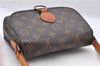 Auth Louis Vuitton Monogram Saint Cloud MM Shoulder Cross Bag M51243 LV 2292D