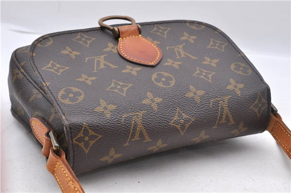 Auth Louis Vuitton Monogram Saint Cloud MM Shoulder Cross Bag M51243 LV 2292D