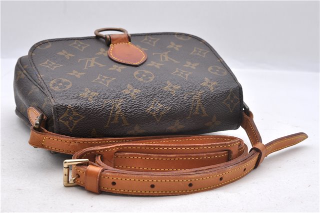 Auth Louis Vuitton Monogram Saint Cloud MM Shoulder Cross Bag M51243 LV 2292D