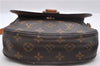 Auth Louis Vuitton Monogram Saint Cloud MM Shoulder Cross Bag M51243 LV 2292D