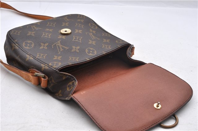 Auth Louis Vuitton Monogram Saint Cloud MM Shoulder Cross Bag M51243 LV 2292D