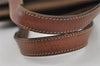 Authentic CELINE Macadam Blason Pattern Hand Bag PVC Leather Brown 2292I