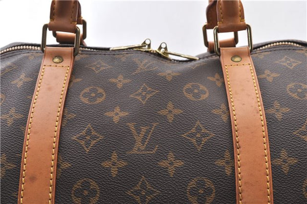 Authentic Louis Vuitton Monogram Keepall 60 Travel Boston Bag M41422 LV 2294F