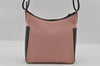 Authentic GUCCI Vintage Shoulder Hand Bag Purse Canvas Leather 77112 Pink 2294I