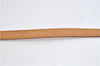 Authentic Louis Vuitton Leather Shoulder Strap Beige 45.7" LV 2295D