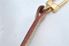 Authentic Louis Vuitton Leather Shoulder Strap Beige 45.7" LV 2295D