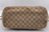 Authentic Louis Vuitton Damier Azur Neverfull MM Tote Bag N51107 LV 2295I