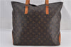 Authentic Louis Vuitton Monogram Cabas Mezzo Shoulder Tote Bag M51151 LV 2297F