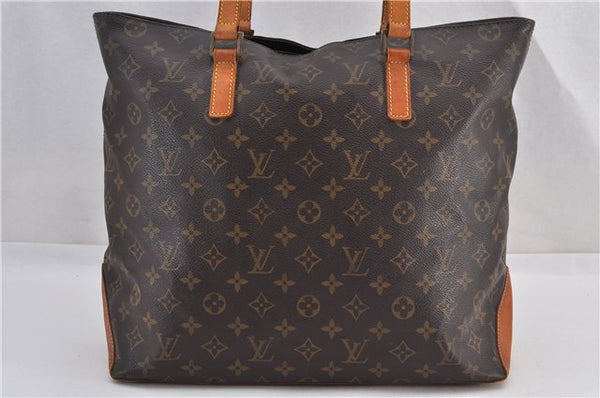 Authentic Louis Vuitton Monogram Cabas Mezzo Shoulder Tote Bag M51151 LV 2297F