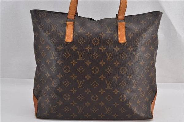 Authentic Louis Vuitton Monogram Cabas Mezzo Shoulder Tote Bag M51151 LV 2297F