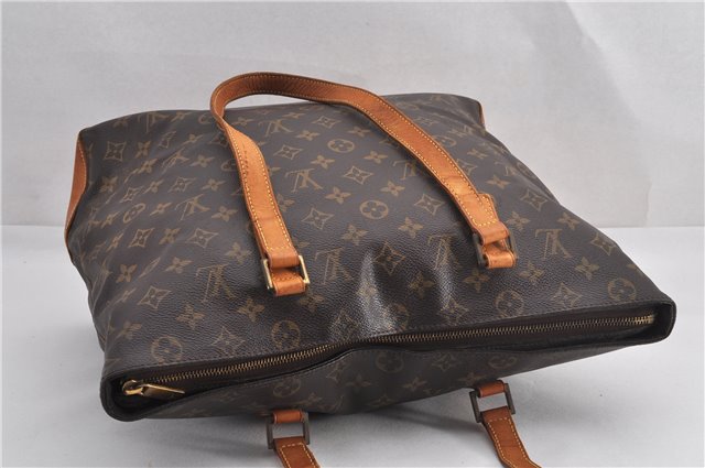 Authentic Louis Vuitton Monogram Cabas Mezzo Shoulder Tote Bag M51151 LV 2297F