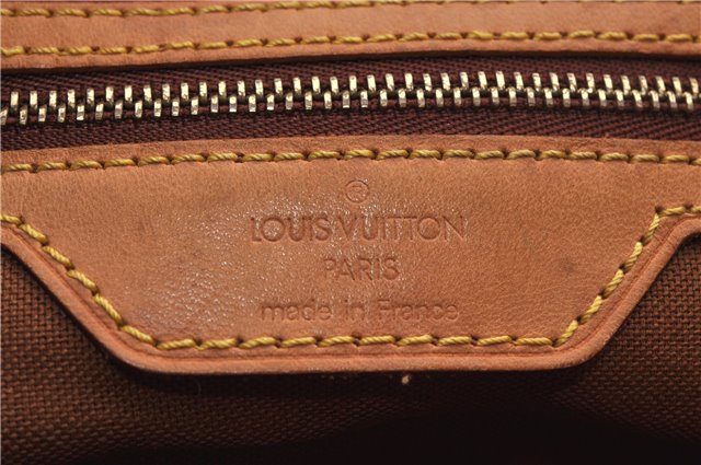 Authentic Louis Vuitton Monogram Cabas Mezzo Shoulder Tote Bag M51151 LV 2297F