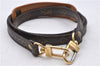 Authentic Louis Vuitton Monogram Brown Shoulder Strap 45.7" LV 2298D