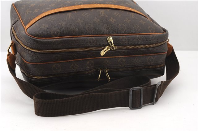 Authentic Louis Vuitton Monogram Reporter GM Shoulder Cross Bag M45252 LV 2299F