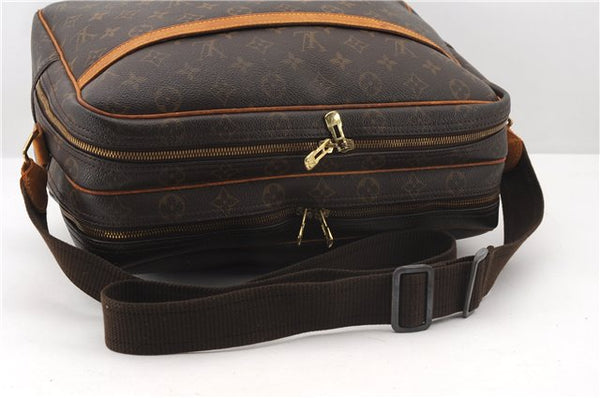 Authentic Louis Vuitton Monogram Reporter GM Shoulder Cross Bag M45252 LV 2299F