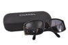 Authentic CHANEL Sunglasses CC Logos CoCo Mark Plastic 02461 Black 2299I