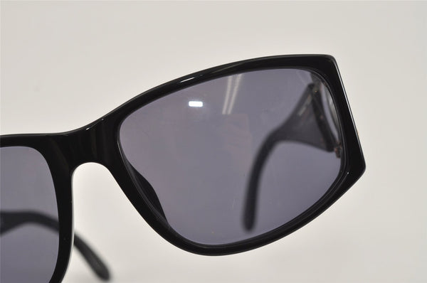 Authentic CHANEL Sunglasses CC Logos CoCo Mark Plastic 02461 Black 2299I