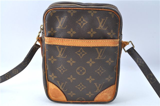 Authentic Louis Vuitton Monogram Danube Shoulder Cross Body Bag M45266 LV 2300B