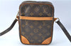 Authentic Louis Vuitton Monogram Danube Shoulder Cross Body Bag M45266 LV 2300B