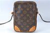 Authentic Louis Vuitton Monogram Danube Shoulder Cross Body Bag M45266 LV 2300B
