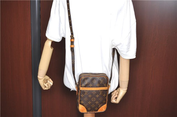 Authentic Louis Vuitton Monogram Danube Shoulder Cross Body Bag M45266 LV 2300B