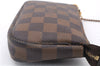 Authentic Louis Vuitton Damier Mini Pochette Accessoires Pouch N58009 LV 2300D