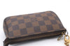 Authentic Louis Vuitton Damier Mini Pochette Accessoires Pouch N58009 LV 2300D