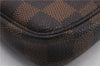 Authentic Louis Vuitton Damier Mini Pochette Accessoires Pouch N58009 LV 2300D