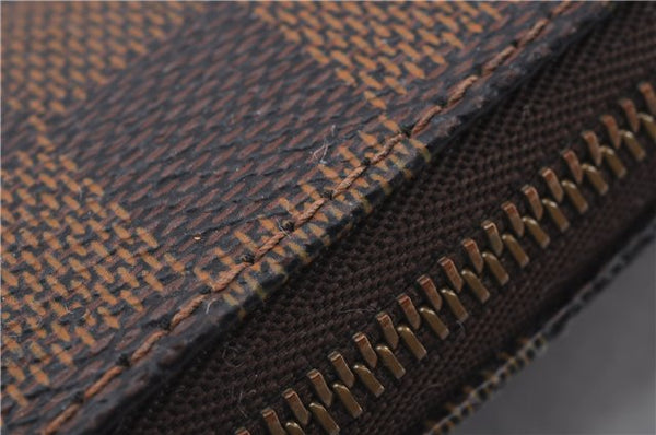 Authentic Louis Vuitton Damier Mini Pochette Accessoires Pouch N58009 LV 2300D