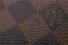 Authentic Louis Vuitton Damier Mini Pochette Accessoires Pouch N58009 LV 2300D
