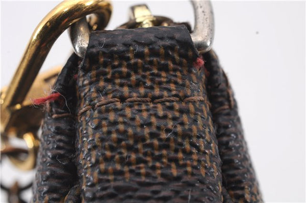 Authentic Louis Vuitton Damier Mini Pochette Accessoires Pouch N58009 LV 2300D