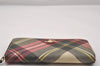 Authentic Vivienne Westwood Check Long Wallet Purse PVC Leather Multicolor 2300I