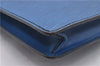 Auth Louis Vuitton Epi Porte Documents Senateur Briefcase M54455 Blue LV 2303D