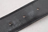 Authentic HERMES Leather Belt Reversible Size 95cm 37.4" Brown Black 2306I