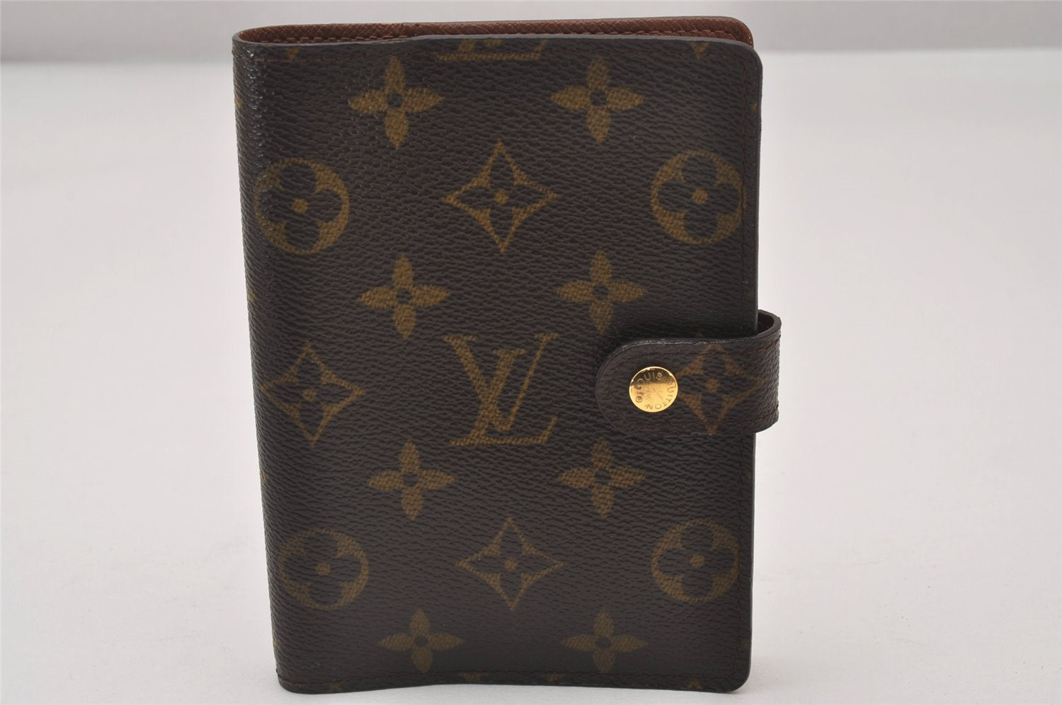 Authentic Louis Vuitton Monogram Agenda PM Notebook Cover R20005 LV 2307I
